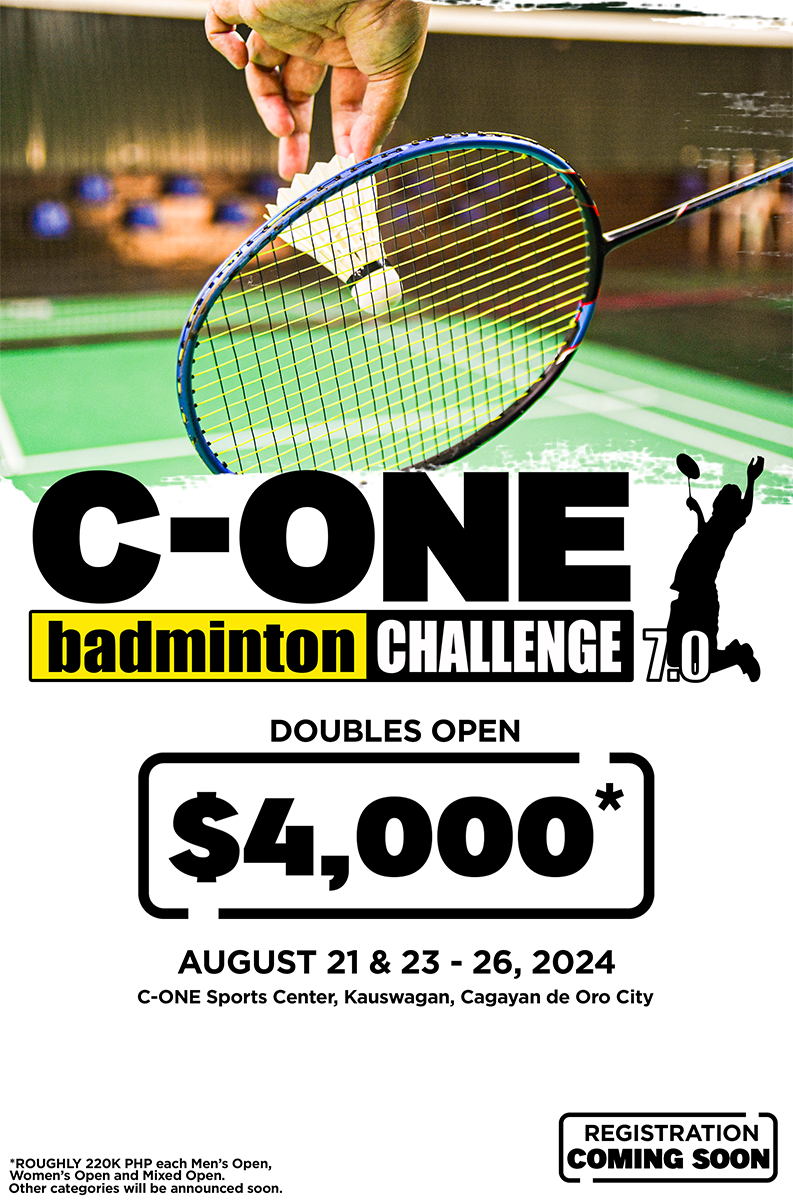 C-ONE Badminton Challenge Coming Soon!
